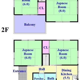 ■TC旭ヶ丘６ ▼450万円▼　再建築可の戸建て　教育大駅10分　４DK - 柏原市
