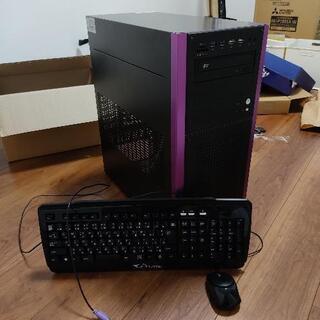 ゲーミングパソコン　PCケース+キーボード+マウス