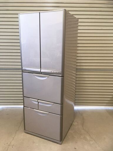 日立 自動製氷付き冷蔵庫 465L R-SF47SPAM ファミリータイプ 省電力タイプ
