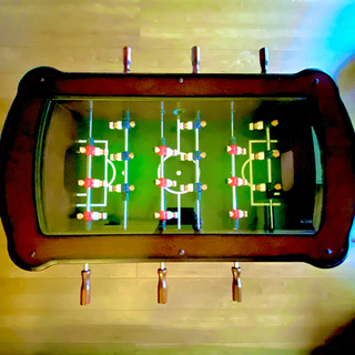 テーブルサッカーゲームの画像