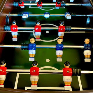 テーブルサッカーゲームの画像