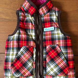 kladskap/クレードスコープ リバーシブルベスト80の画像