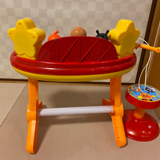 アンパンマン  ピアノ（椅子付き）の画像