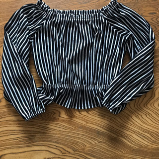 H&M ゼブラ　ストライプ
