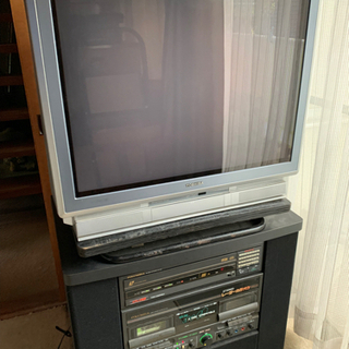 レーザーカラオケセット（レトロ、中古）動作未確認
