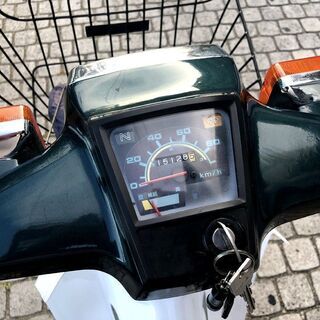 嫁ぎ先決定！スーパーカブ９０カスタム（規制前ハイパワー車）、自賠責５年、走行15,128kmの画像