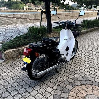 嫁ぎ先決定！スーパーカブ９０カスタム（規制前ハイパワー車）、自賠責５年、走行15,128kmの画像