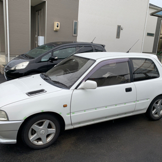 【希少】シャレード　デトマソ　ビアンカ　車検R3年10月　乗って帰れますの画像