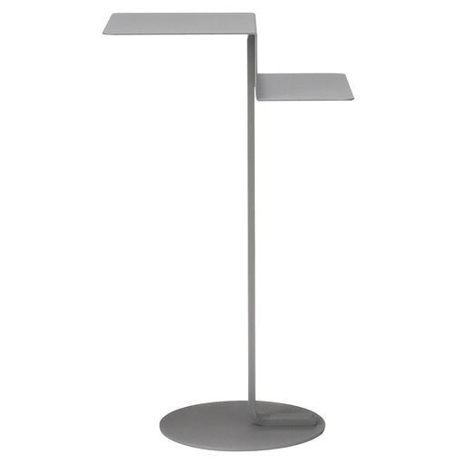 無印良品　定番　スチールサイドテーブル２ Ｒ幅３０×奥行３８×高さ６６ｃｍ　譲ります。