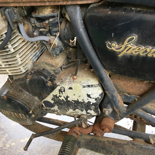 XS250 ジャンク　書類無し