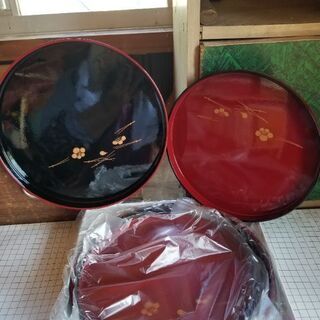 お盆セット梅の花柄