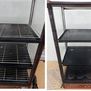 温蔵ショーケース YOSHIKIN/吉田金属 CANウォーマー FW-48 3段 缶