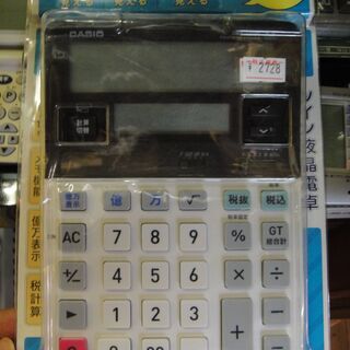 電卓　卓上　電子計算機　各種　CASIO　カシオ　Canon　キヤノン　価格　サイズ　色々の画像