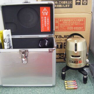 タジマ　レーザー墨出し器　GTXi 未使用 タジマ レーザー墨出し器 GTXi 未使用