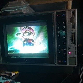 ミニ　ブラウン管　テレビ　CRT