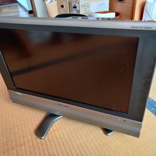 Sharp　AQUOS　液晶テレビ　20インチ　無料の画像