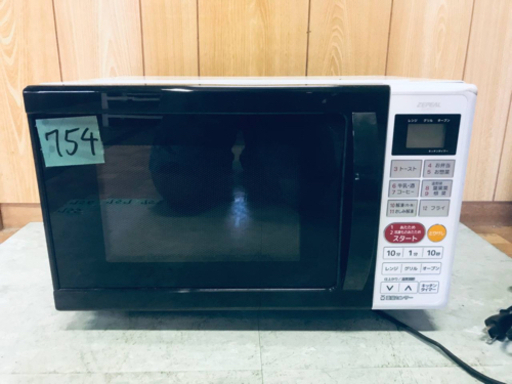 ✨2018年製✨754番 ✨電子レンジ✨ ZEPEAL✨DO-M1617‼️