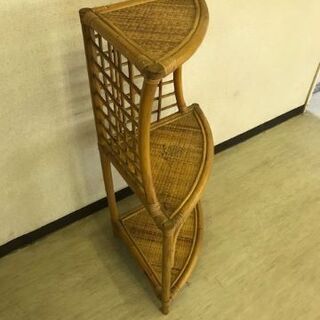 コーナーラック　アジアンテイスト【橋本市リユースセンター】の画像