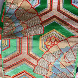 帯 着物 着付け 昭和 レトロ 襦袢の画像