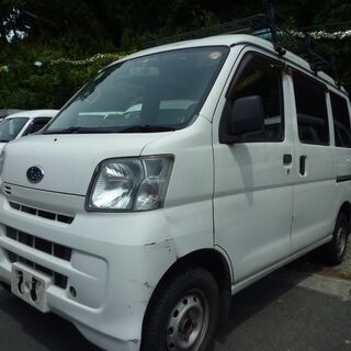 (ID3504)軽バン専門店在庫50台　２６万円　スバル　サンバーバン　車検２年付　平成２５年式　諸経費込３００,０００円の画像