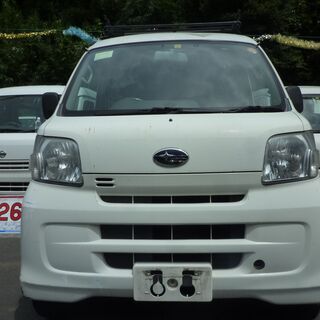 (ID3504)軽バン専門店在庫50台　２６万円　スバル　サンバーバン　車検２年付　平成２５年式　諸経費込３００,０００円の画像