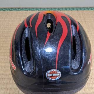 子供用 自転車ヘルメット(ハーレーダビッドソン)中古の画像