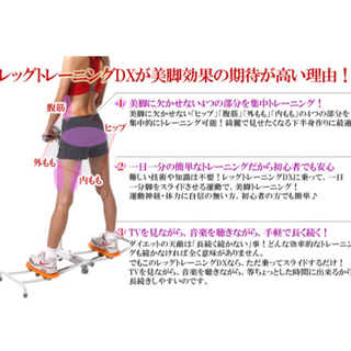 レッグトレーニングマシーンの画像