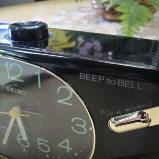 SEIKO　セイコー　目覚まし時計　ビープトゥベル　昭和レトロ　の画像