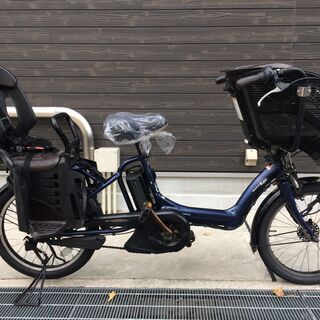 地域限定 ブリヂストン アンジェリーノプティット 新基準 三人乗り 紫