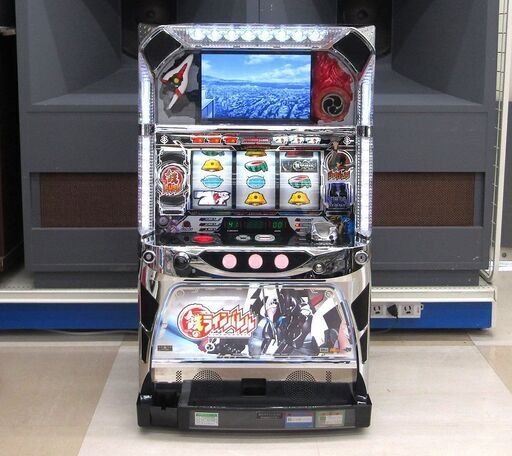 ご自宅まで配送可 パチスロ実機 スパイキー 鉄のラインバレル コイン