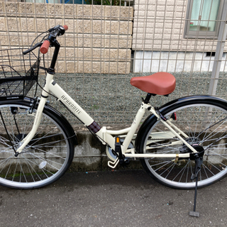 (新品に近い)2021年8月購入折りたたみ自転車譲ります