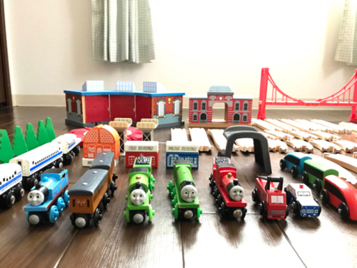 木製トーマス列車、レールセット