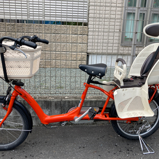 生活支援⚠️値下げ(美品)ブリヂストン三人乗りママチャリ（チャイルド