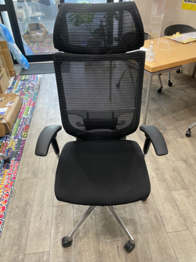 オカムラ　バロンチェア　ハイバック