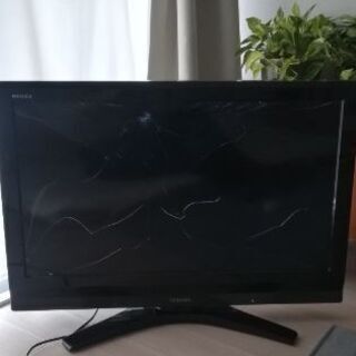 【ジャンク品】東芝32型液晶テレビ、差し上げます。