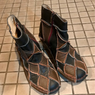 エスタシオン　ショートブーツ　最終価格