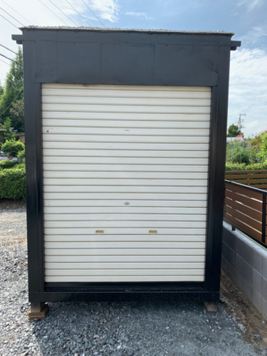 一坪物置　引き取り限定　今月中値引き