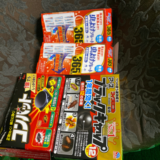 ゴキブリ　コンバット　ブラックキャップ　虫よけプレートセット