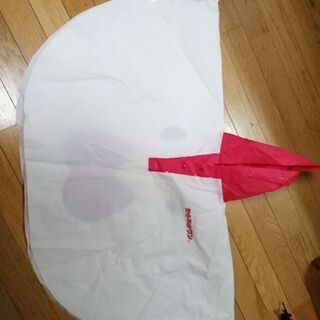 レインポンチョ　子供　からあげクン　100〜120の画像