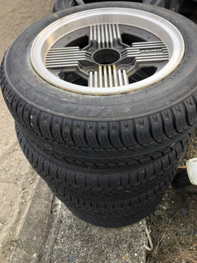 アドバン　インスペクター　ADVAN INSPECTER 13インチ　6JJ　 4本　114.3 ホイール 中古　