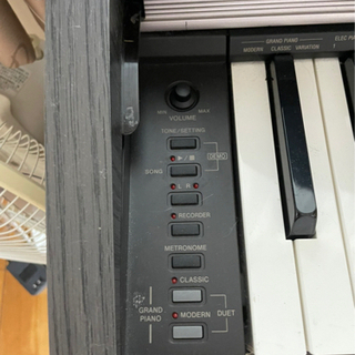 CASIOの電子ピアノの画像