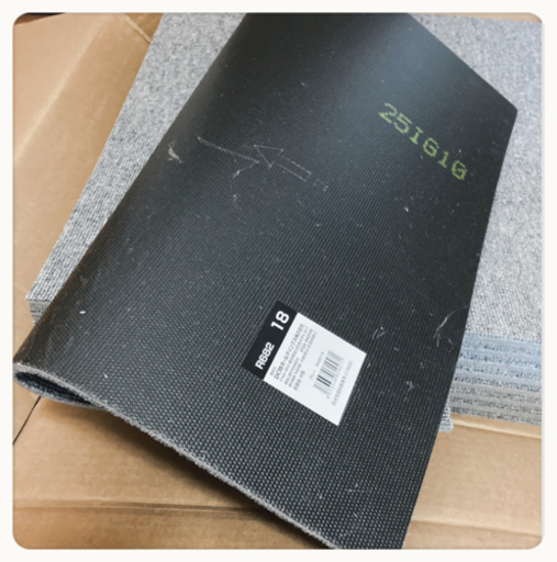 ご購入者様決定꒰未使用꒱タイルカーペット 無地 灰色 防音16枚 50×50インテリア 日用品
