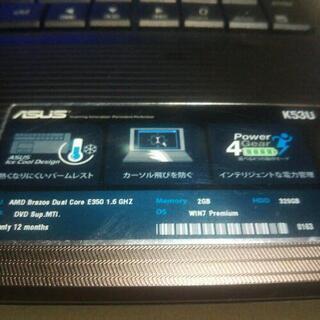 再出品　asus k53u　ジャンクの画像
