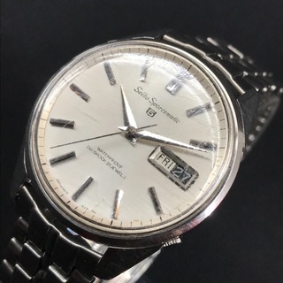 SEIKO セイコー スポーツマチック 5 ファイブ メンズ メカニカルウォッチ 自動巻 1965年製造 初期型 デイデイト 21石 ウォータープルーフ
