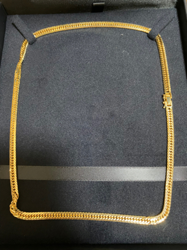 18金　18k 喜平　トリプルMカット　保証書　箱付き