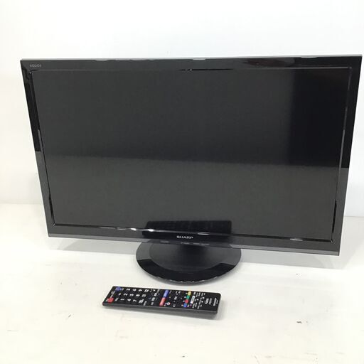 21R479 ジ 5 SHARP 液晶カラーテレビ AQUOS 2T‐C24AD 24インチ 2020年製 ハイビジョン 外付HDD対応 リモコン・B‐CASカード付き 中古品
