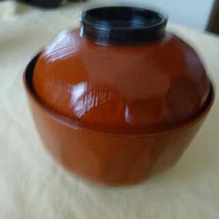 蓋つきのお汁粉、汁椀,煮物椀の画像