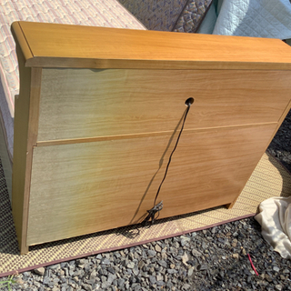 中古　難ありフランスベット　シングル　マット付きの画像