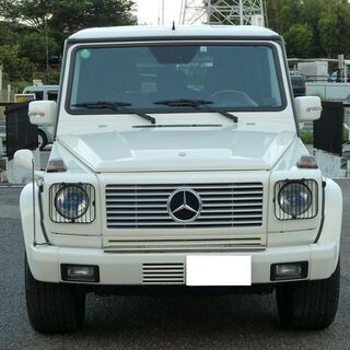 2005年 メルセデス・ベンツ AMG G55L 4WD 革シート サンルーフ メモリーナビ フルセグTV ETC  15591の画像