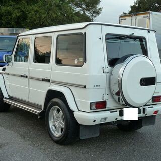 2005年 メルセデス・ベンツ AMG G55L 4WD 革シート サンルーフ メモリーナビ フルセグTV ETC  15591の画像